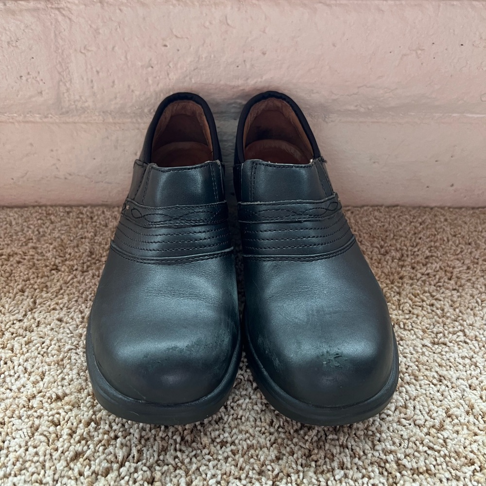 Ariat Black Leather Mules